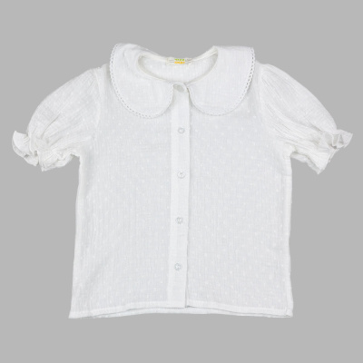 Блузка Мушки Чуди Кидс 477526Ц1 белый 01